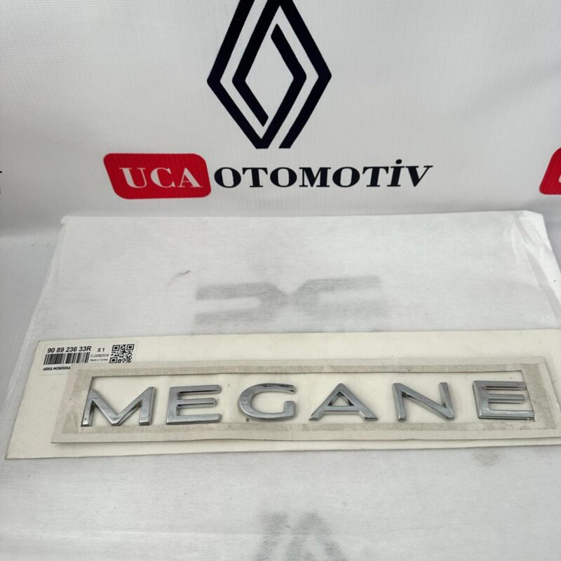 Arka Kapak Bagaj Yazısı -Renault Megane 4 908923633R