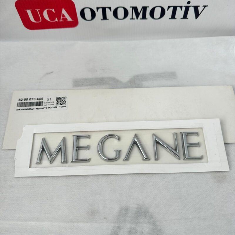 Arka Kapak Bagaj Yazısı - Megane 2 8200073444