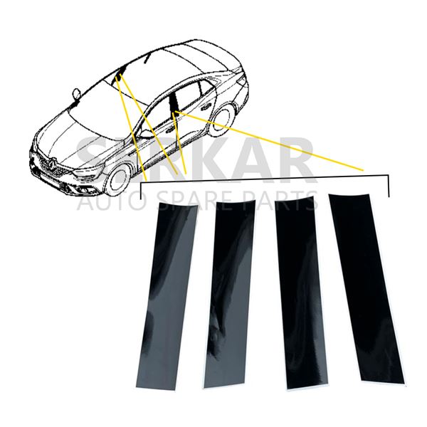 Yan Direk Bant Takımı - Renault Megane 4