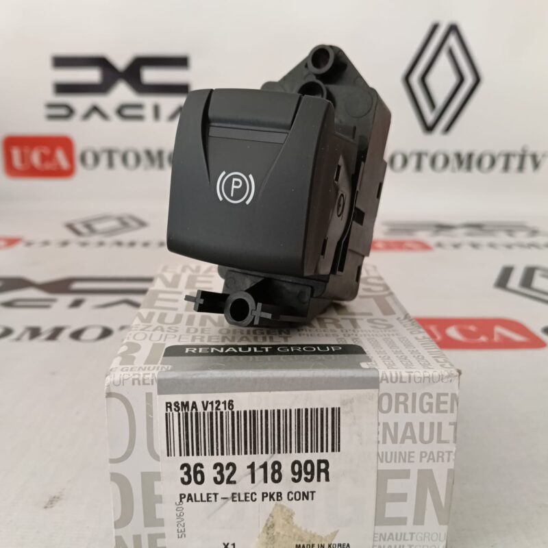 El Fren Düğmesi Butonu - Renault Megane 3 Fluence Mais 363211899R