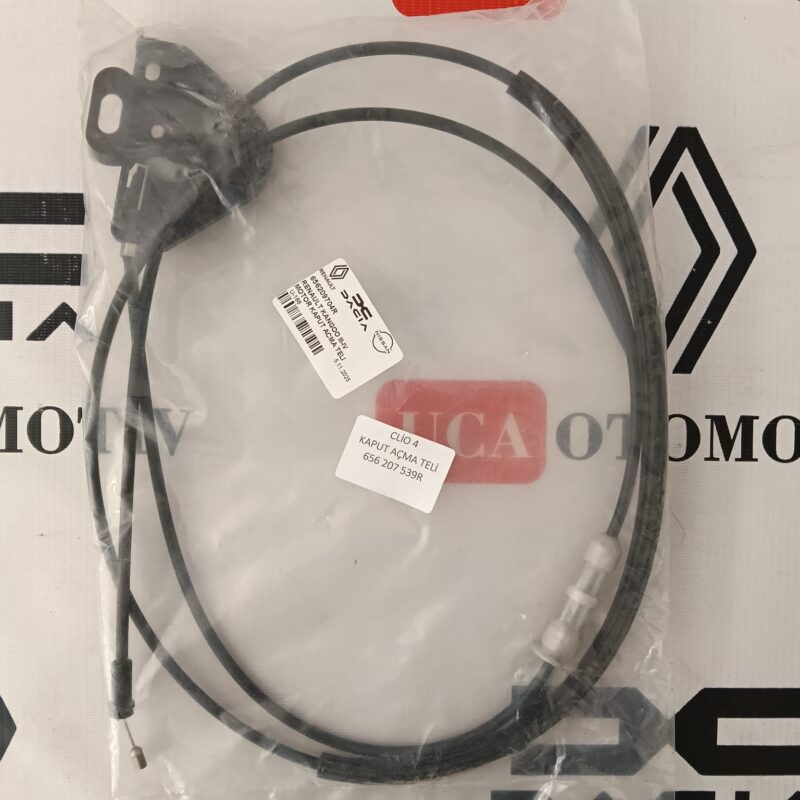 Motor Kaput Açma Teli - Renault Clio 4 Kangoo 3-4  656209704R