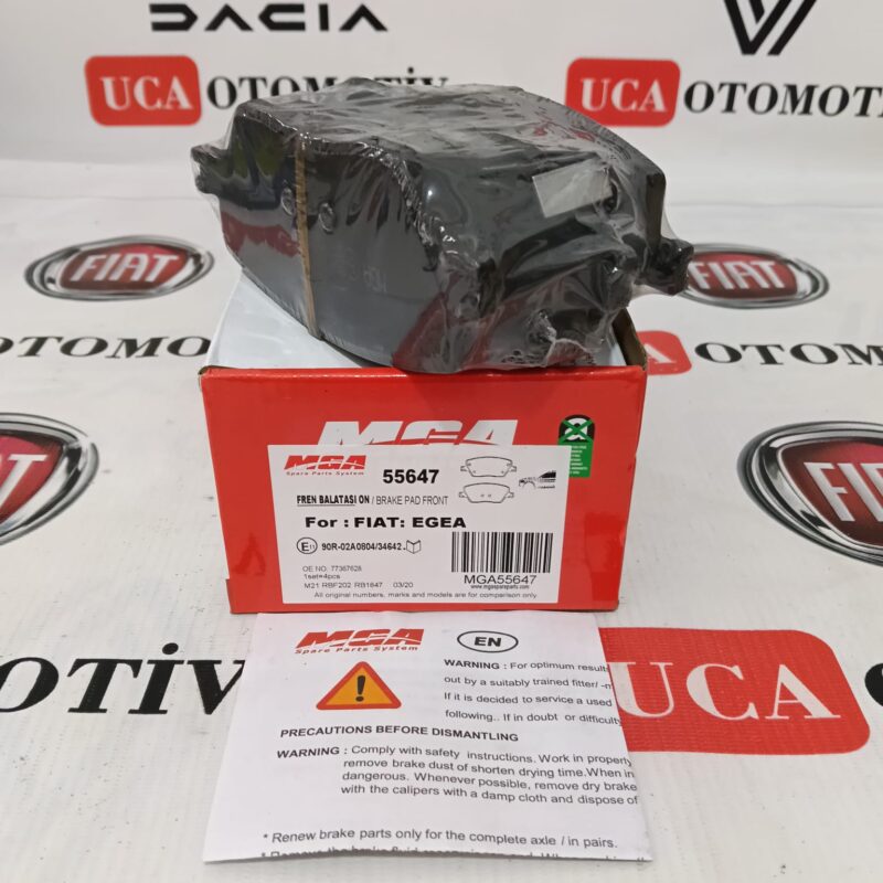 Ön Fren Balatası - Fiat Egea 1.3 1.6 Mjet 1.4 Mga55647