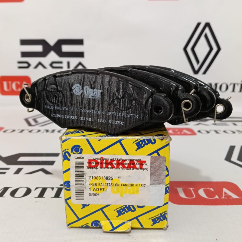 Ön Fren Balatası - Renault Kangoo 1.9  2198018025
