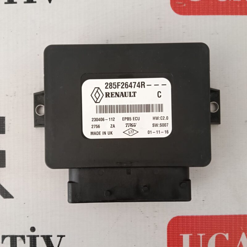 Otomatik Park Fren Beyni - Renault Megane 4 Talisman Kadjar 285F26474R Orjinal